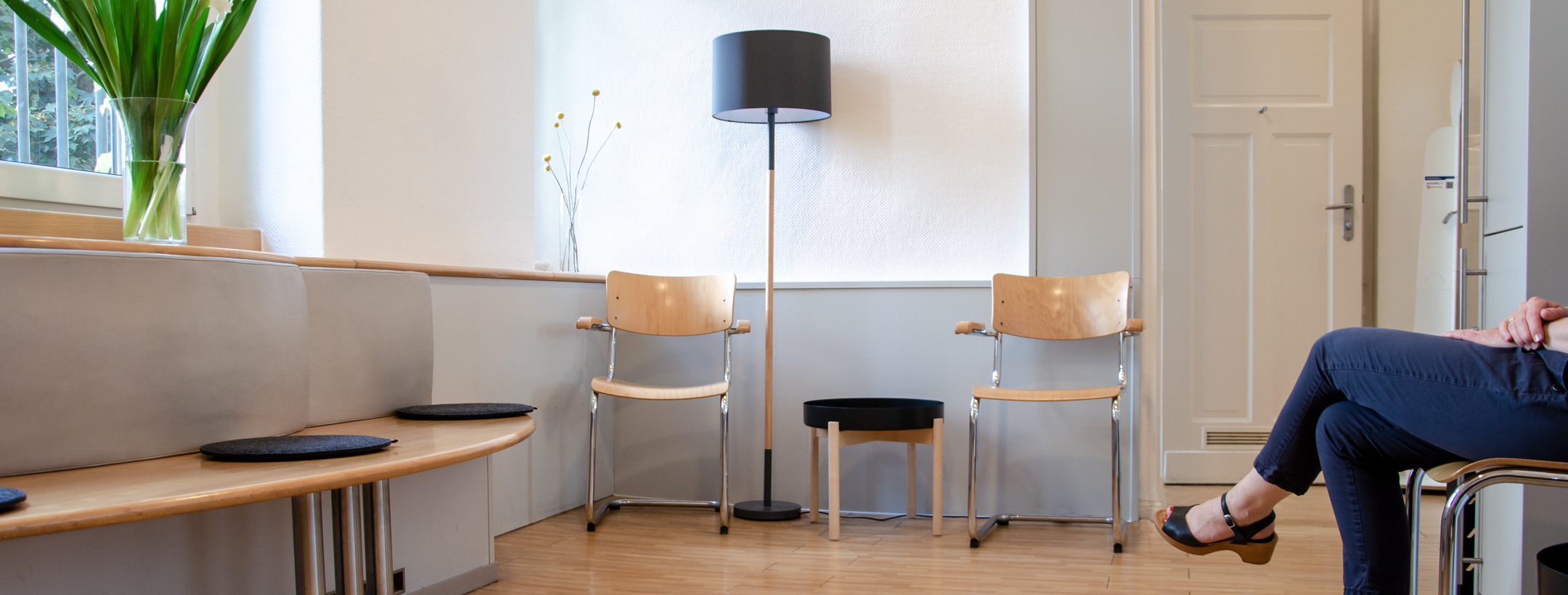 Blick ins Wartezimmer